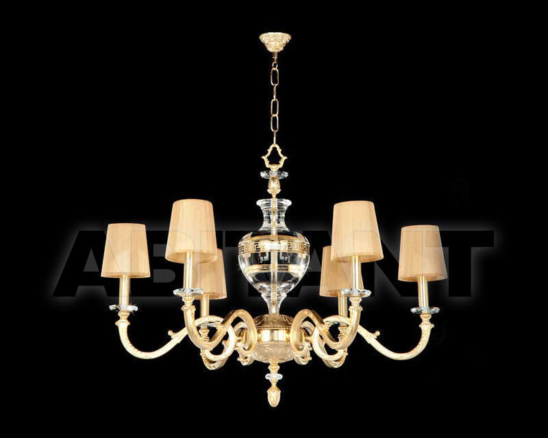 Buy Сhandelier Tomas&Saez CONTEMPORARY 228 T/6L PAN 113 ORG / ORO