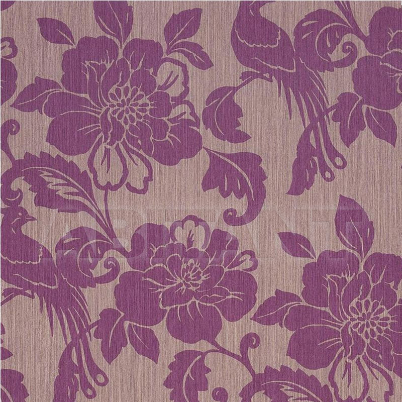Buy Paper wallpaper CAPE GRIM MOTIF OISEAU VIOLET Casamance CAPE GRIM 805137