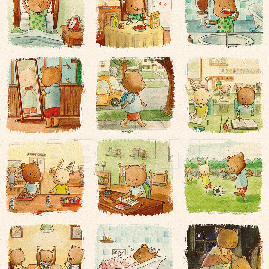 Paper wallpaper TOMMY 15050 1 price on request Buy Paper wallpaper TOMMY LondonArt - Grafika S.r.l. Kids 15a 15050 1