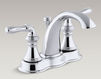 Wash basin mixer Devonshire K-393-N4-BN Silver Wash basin mixer Devonshire Kohler 2015 K-393-N4-BN Provence / Country / Mediterranean