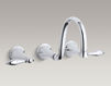 Wall mixer  Finial Traditional Kohler 2015 K-T343-4M-BN Classical / Historical 