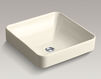 Countertop wash basin Vox Square Kohler 2015 K-2661-7 Contemporary / Modern