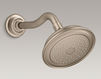 Wall mounted shower head Artifacts Kohler 2015 K-72773-SN K-72775-SN Classical / Historical 