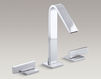 Wash basin mixer Loure Kohler 2015 K-14661-4-SN Contemporary / Modern