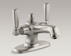 Wash basin mixer Bancroft Kohler 2015 K-10579-4-CP Contemporary / Modern