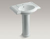 Wash basin with pedestal Devonshire Kohler 2015 K-2294-1-33 Classical / Historical 