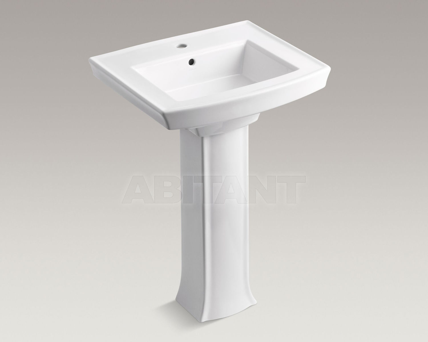 Buy Wash basin with pedestal Archer Kohler 2015 K-2359-1-0