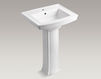 Wash basin with pedestal Archer Kohler 2015 K-2359-1-58 Classical / Historical 