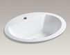 Countertop wash basin Bryant K-2699-1-47 Ivory Countertop wash basin Bryant Kohler 2015 K-2699-1-47 Contemporary / Modern