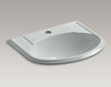 Countertop wash basin Devonshire K-2279-1-0 white Countertop wash basin Devonshire Kohler 2015 K-2279-1-0 Contemporary / Modern