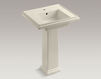 Wash basin with pedestal Tresham Kohler 2015 K-2844-1-7 Contemporary / Modern
