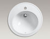 Countertop wash basin Brookline Kohler 2015 K-2202-1-7 Contemporary / Modern