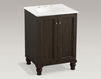 Wash basin cupboard Damask K-99513-LG-1WE brown Wash basin cupboard Damask Kohler 2015 K-99513-LG-1WE Contemporary / Modern