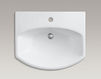 Wash basin with pedestal Cimarron Kohler 2015 K-2362-1-7 Contemporary / Modern