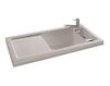 Countertop wash basin METRIC ART 60 Villeroy & Boch Kitchen 6792 02 KG Contemporary / Modern