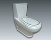Floor mounted toilet NEW SEAT MONOBLOC Watergame Company 2015 WC903F3 WC999F3+WCD004F2 Classical / Historical 