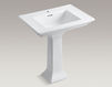 Wash basin with pedestal Memoirs K-2268-1-K4 Gray Wash basin with pedestal Memoirs Kohler 2015 K-2268-1-K4 Contemporary / Modern