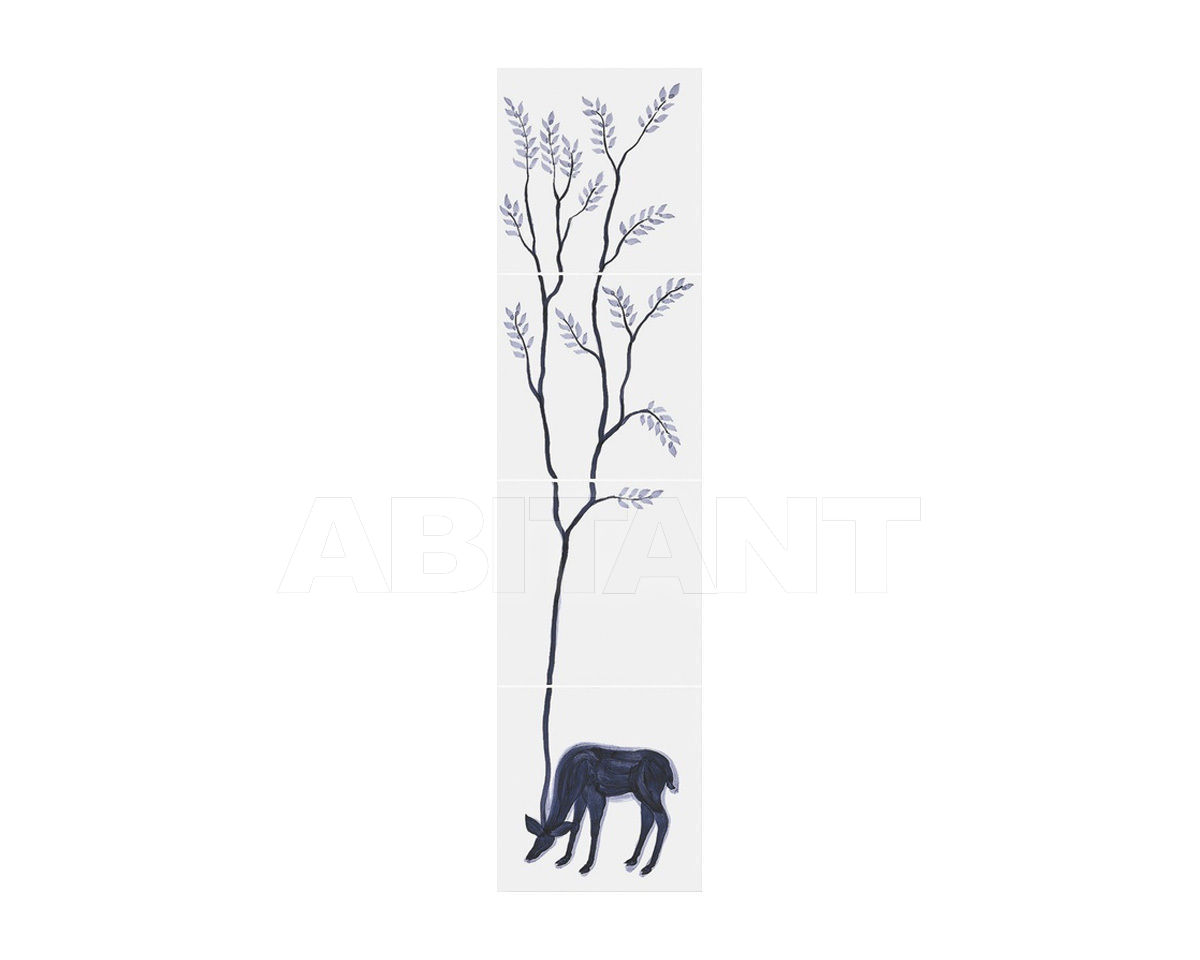 Buy Wall tile Ceramica Bardelli  DESIGN IL BOSCO DEI CERVI 1 4