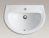 Wash basin with pedestal Parigi K-2175-1-0 white Wash basin with pedestal Parigi Kohler 2015 K-2175-1-0 Contemporary / Modern