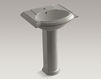 Wash basin with pedestal Devonshire K-2286-1-33 Light beige Wash basin with pedestal Devonshire Kohler 2015 K-2286-1-33 Contemporary / Modern