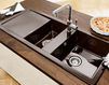 Countertop wash basin SUBWAY 80 Villeroy & Boch Arena Corner 6726 01 KR Contemporary / Modern