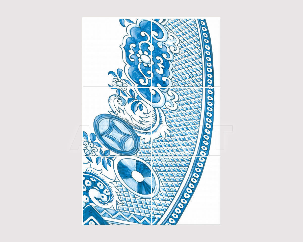 Buy Wall tile Ceramica Bardelli  DESIGN BLUE WILLOW 6