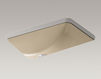 Built-in wash basin Ladena K-2214-G9 Light beige Built-in wash basin Ladena Kohler 2015 K-2214-G9 Contemporary / Modern