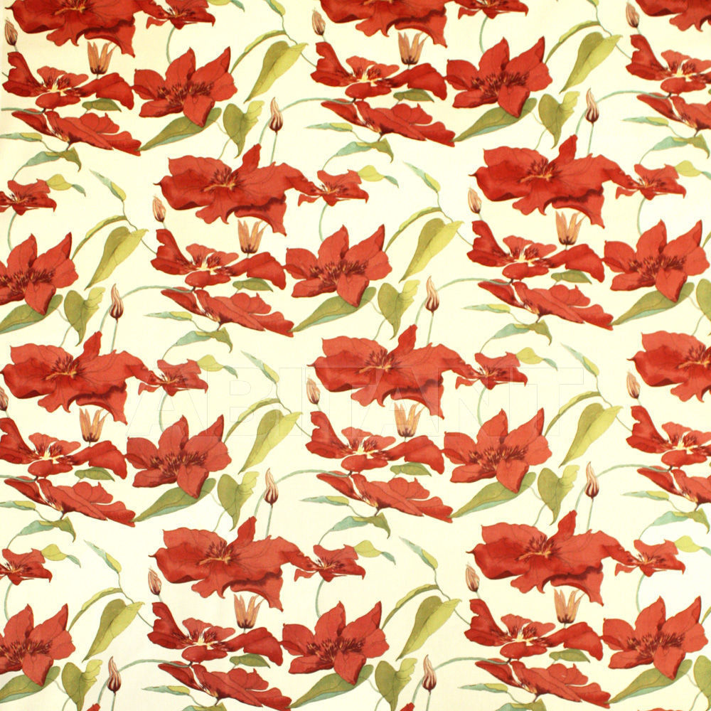 Buy Interior fabric  Clematic  Henry Bertrand Ltd Swaffer Eden Clematis 01