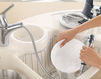Countertop wash basin SOLO CORNER Villeroy & Boch Kitchen 6708 01 KG Contemporary / Modern