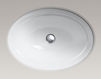 Built-in wash basin Serif K-2824-FT Dark gray Built-in wash basin Serif Kohler 2015 K-2824-FT Contemporary / Modern
