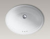 Built-in wash basin Devonshire Kohler 2015 K-2336-0 Contemporary / Modern