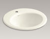Countertop wash basin Radiant K-2917-1-0 white Countertop wash basin Radiant Kohler 2015 K-2917-1-0 Contemporary / Modern