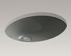 Built-in wash basin Caxton K-2211-K4 Dark gray Built-in wash basin Caxton Kohler 2015 K-2211-K4 Contemporary / Modern
