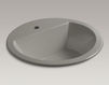 Countertop wash basin Bryant K-2714-1-96 Ivory Countertop wash basin Bryant Kohler 2015 K-2714-1-96 Contemporary / Modern