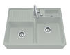 Built-in wash basin DOUBLE-BOWL SINK Villeroy & Boch Kitchen 6323 92 S3 Contemporary / Modern