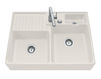 Built-in wash basin DOUBLE-BOWL SINK Villeroy & Boch Kitchen 6323 92 FU Contemporary / Modern
