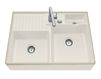 Built-in wash basin DOUBLE-BOWL SINK Villeroy & Boch Kitchen 6323 92 TR Contemporary / Modern