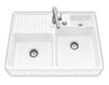 Built-in wash basin DOUBLE-BOWL SINK Villeroy & Boch Kitchen 6323 92 i5 Contemporary / Modern