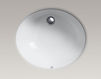 Built-in wash basin Caxton K-2210-0 white Built-in wash basin Caxton Kohler 2015 K-2210-0 Contemporary / Modern