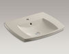 Countertop wash basin Kelston K-2381-1-96 Ivory Countertop wash basin Kelston Kohler 2015 K-2381-1-96 Contemporary / Modern