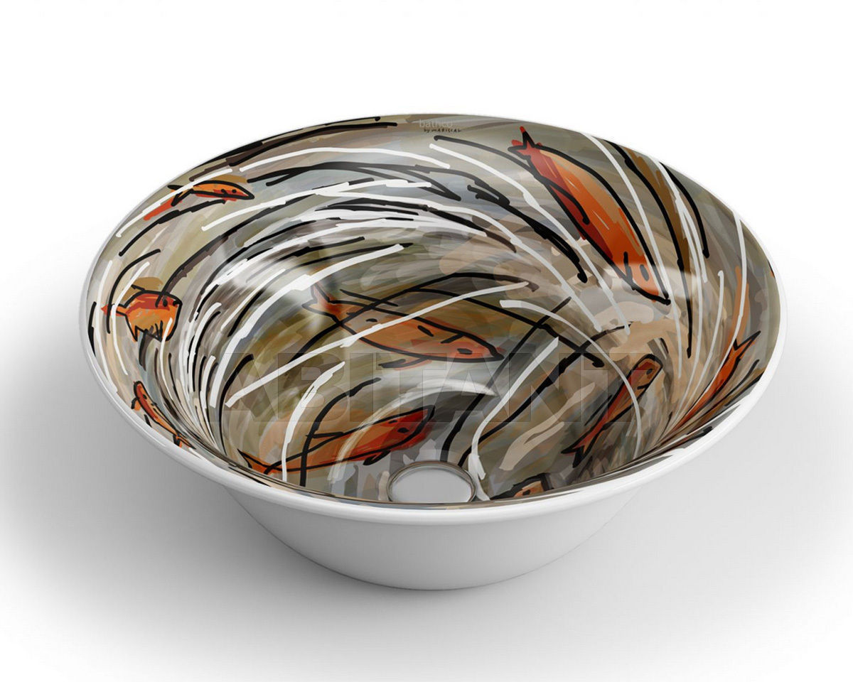 Buy Countertop wash basin New Nordic The Bath Collection 2015 4062/B55