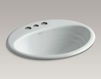 Countertop wash basin Ellington K-2906-4-58 Dark gray Countertop wash basin Ellington Kohler 2015 K-2906-4-58 Contemporary / Modern