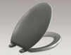 Toilet seat Bancroft Quick-Release K-4659-K4 Dark gray Toilet seat Bancroft Quick-Release Kohler 2015 K-4659-K4 Contemporary / Modern