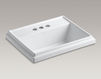Countertop wash basin Tresham K-2991-4-G9 Light beige Countertop wash basin Tresham Kohler 2015 K-2991-4-G9 Contemporary / Modern