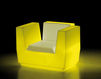 Terrace chair BIG CUT ARMCHAIR Plust LIGHTS 8279 A4182+ROSE Minimalism / High-Tech