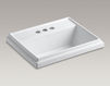 Countertop wash basin Tresham Kohler 2015 K-2991-4-33 Contemporary / Modern