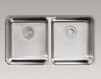 Built-in wash basin Undertone K-3351-NA Silver Built-in wash basin Undertone Kohler 2015 K-3351-NA Contemporary / Modern