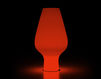 Ornamental flowerpot HARBO Plust LIGHTS 9269 A4183+YELLOW Minimalism / High-Tech