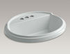 Countertop wash basin Tresham K-2992-4-G9 Light beige Countertop wash basin Tresham Kohler 2015 K-2992-4-G9 Contemporary / Modern