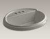 Countertop wash basin Tresham K-2992-4-96 Ivory Countertop wash basin Tresham Kohler 2015 K-2992-4-96 Contemporary / Modern